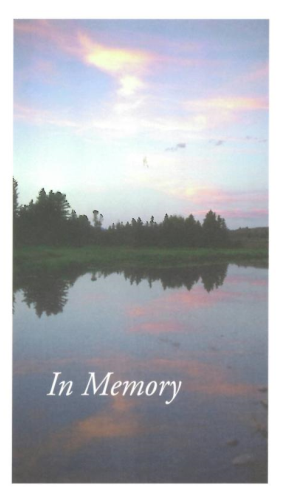 Joanne Langmaack Memorial Folder