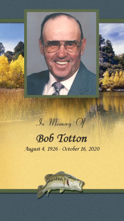 Bob Totton Memorial Folder