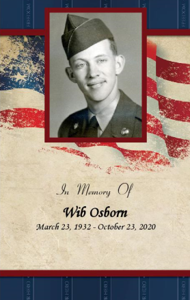 Wib Osborn Memorial Folder