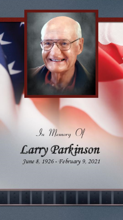Larry Parkinson Memorial Folder