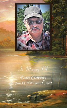 Dan Convey Memorial Folder