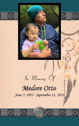 Medore Otto Memorial Folder