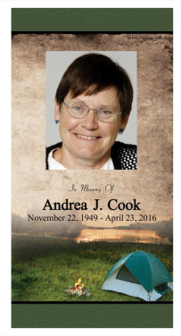 Andrea Cook Memorial Folder