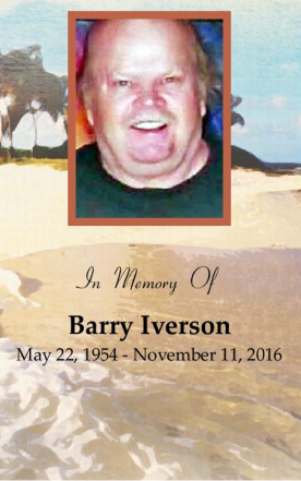 Barry  Iverson Memorial Folder