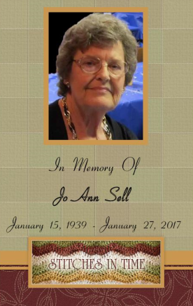 Jo Ann Sell Memorial Folder