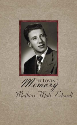 Matt Erhardt Memorial Folder