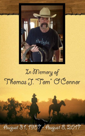 Thomas O'Connor Memorial Folder