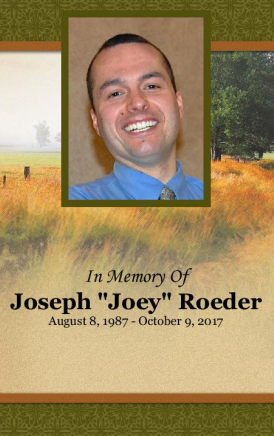 Joseph Roeder Memorial Folder
