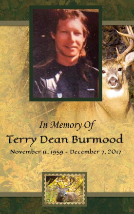 Terry Burmood Memorial Folder