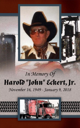 Harold "John"  Eckert Memorial Folder