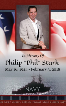 Philip "Phil" Stark Memorial Folder
