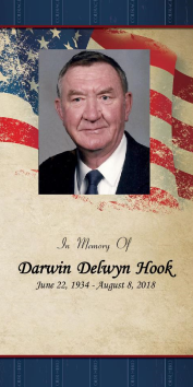 Darwin  Hook Memorial Folder