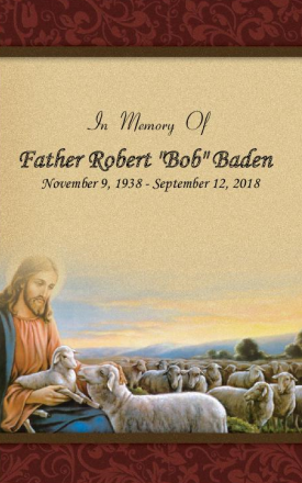 Father Bob Baden Memorial Folder
