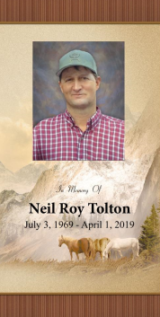 Neil  Tolton Memorial Folder