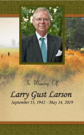 Larry Larson Memorial Folder