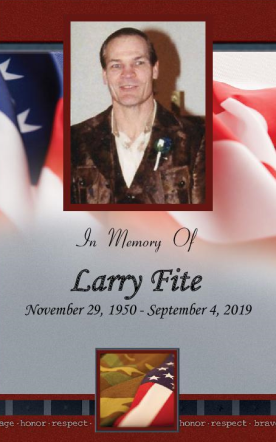 Larry Fite Memorial Folder